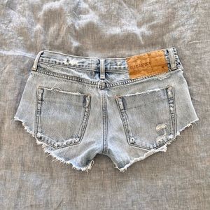 ONE TEASPOON - Bonita Low Waist Denim Short in Texan Blue